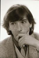 cca 1974 Színész portrék - Balázsovits Lajos, Gálfi László, Bazilides Zoltán, Menszátor Magdolna, 4 ...