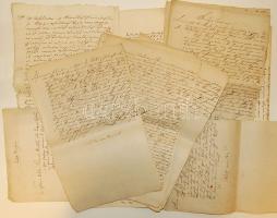 XVIII.-XIX. század 26 db latin nyelvű családi irat