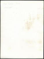 cca 1973 Zsigri Oszkár (1933-?) 2 db vintage fotóművészeti alkotása, egyik feliratozott, 24x18 cm és...