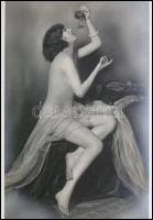cca 1928 Demeter Károly (1892-1983) párizsi korszakában készült fotóművészeti alkotás, vintage felvételről készült mai nagyítás, 25x18 cm
