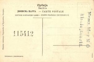 1914 Belgrádi erőd, A Vardar ezred újoncainak ünnepélyes eskütétele / Solennité du serment des premi...