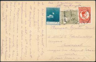 1932 P. Gulácsy Irén (1894-1945) írónő képeslapja Stenger Gyula MOKTÁR (Magyar Országos Központi Tak...