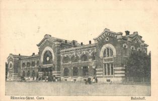 Ramnicu Sarat, Gara / Bahnhof / railway station (unpaid postcard)