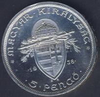 1938. 5P Ag "Szt.István" T:1/2 parányi ph.