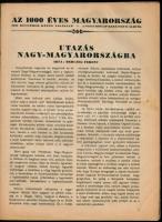 1938 Az ezeréves Magyarország. Képes Vasárnap. A Pesti Hirlap karácsonyi albuma, sok képpel. 97p