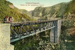 Sarajevo, Ostgrenze, Partie an der serbischen Grenze / Serbian border with handcar