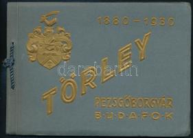 1930 Törley pezsgőborgyár Budafok. 1880-1930 képes reklámnyomtatvány. 60p. Fűzve, dombornyomott papírkötésben.