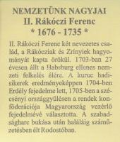 DN "Nemzetünk Nagyjai - "A Hazáért és a Szabadságért" - II. Rákóczi Ferenc / Isten ál...