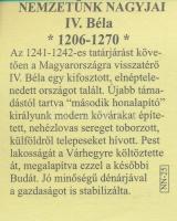 DN "Nemzetünk Nagyjai - "Az országépítő" - IV. Béla / Isten áldd meg a magyart!"...