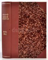 Szabó Dezső füzetek. I-LXXX. füzet. Teljes sorozat! (Kilenc kötetbe kötve.) Budapest, 1934-1942. Lud...