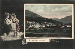 Paternion (Kärnten); Verlaganstalt Bogensberger. Children Art Nouveau postcard
