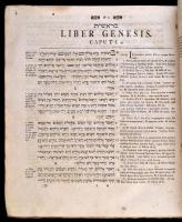 Biblia Hebraica Secundum Editionem Belgicam. Everardi van der Hooght collatis aliis bonae notae codi...