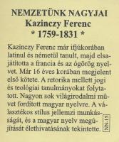 DN "Nemzetünk Nagyjai - "Jót és jól! Ebben áll a nagy titok" - Kazinczy Ferenc / Iste...