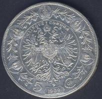 Ausztria 1909. 5K Ag T:2