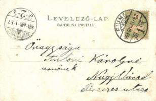 Fiume, Rijeka, Susak, Sussak; Koch & Bitriol Dresden 4010. litho  (fl)