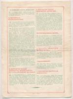 Budapest 1929. "Angol Elemi Biztositó RT" névre szóló biztosítási okmánya a Pesti Hírlap e...