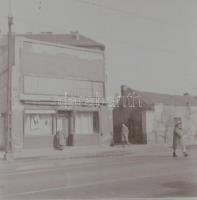 cca 1964 Budapest, Kőbánya, a kerület épületei, utcaképek, a városrész fejlődése, 21 db szabadon fel...