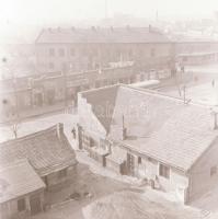 cca 1964 Budapest, Kőbánya, a kerület épületei, utcaképek, a városrész fejlődése, 21 db szabadon fel...