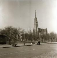 cca 1964 Budapest, Kőbánya, a kerület épületei, utcaképek, a városrész fejlődése, 21 db szabadon fel...