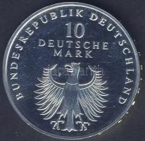 NSZK 1998. 10M Ag "50 éves a német Marka" T:1