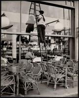 cca 1965 Budapesti városképek, 2 db vintage fotó, 30x24 cm