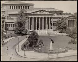 cca 1965 Budapesti városképek, 2 db vintage fotó, 30x24 cm