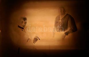 2 db üvegnegatív 24x19 cm eredeti dobozban