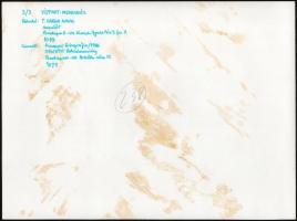 cca 1974 Aktfotók, 4 db fotóművészeti alkotás, 28x37 cm és 40x30 cm / 4 erotic photos