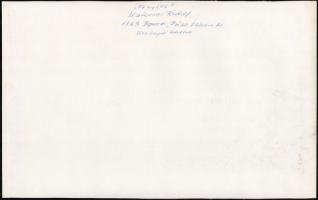 cca 1969 Kalocsai Rudolf (?-?)budapesti fotóművész 3 db matricával jelzett, fotóművészeti alkotása, ...