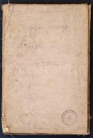 1897 Homolka: A Magyar Szent Korona Országainak közlekedési és közigazgatási térképe. Vászonra kasír...