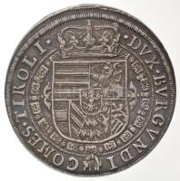 Ausztria 1632. Tallér Ag "V. Lipót Tirol hercege" (28,75g) T:2 patina, hajlott lemez / Aus...
