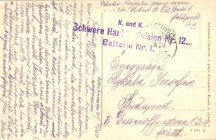 Szczytno, Ortelsburg; zerstörte Stadt / WWI destroyed town + K.und K. Schwere Haubitzdivision Nr. 12...