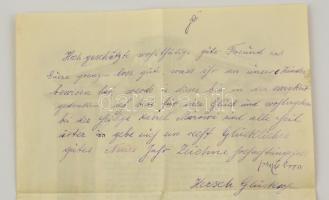 1913 Dekoratív litografált, arannyomásos zsidó naptár. Jeruzsálemi képekkel. Hibátlan állapotban, ha...