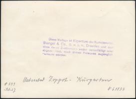 cca 1910 Zoppot Keleti-tengeri üdülőváros fényképe. / Sopot Eastern-Sea city view photo. Stengel jel...