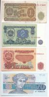 Bulgária 1929-1992. 1L-200L (6xklf) T:I-IV Bulgaria 1929-1992. 1 Lev - 200 Leva (6xdiff) C:UNC-G