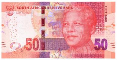 Dél-Afrika 2012. 50R nyomdai papírránc T:I South Africa 2012. 50 Rand printing crease C:UNC