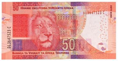 Dél-Afrika 2012. 50R nyomdai papírránc T:I
South Africa 2012. 50 Rand printing crease C:UNC