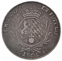 Német államok / Bajorország 1802. Tallér Ag "IV. Miksa" (28,02g) T:2 patina / German State...