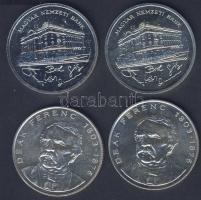 1992-94. 200Ft Ag "Deák" (2x) + "MNB" (2x) T:BU,exBU