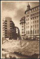 1950 Czibor Zoltán, az Aranycsapat játékosának aláírt lapja Bukarestből