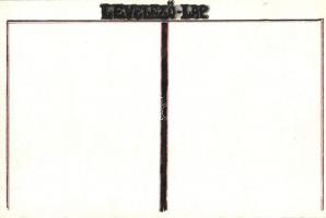 1907 Svéd Színtorna a BBTE-ben (mai BEAC). Ludinszky Lajos magyar sportoló kézzel rajzolt humoros ak...