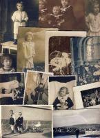 Közel 300 db különféle fotó: Magyarország, Erdély, Ausztria, Olaszország, főleg 1930-40-es évek