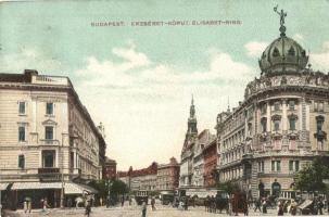 Budapest - 10 db RÉGI városképes lap, vegyes minőség / 10 pre-1945 town-view postcards, mixed qualit...