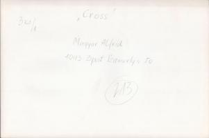 cca 1974 Magyar Alfréd budapesti fotóművész 2 db feliratozott, vintage fotóművészeti alkotása, 26,5x...