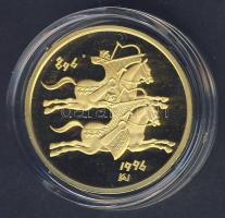 1996. 20.000Ft Au "Honfoglalás" 6,982g T:PP Díszdobozban, tanúsítvánnyal, csak 5000db!