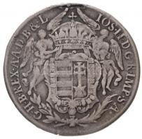1783B 1/2 Tallér Ag "II. József" (13,26g) T:3 fülnyom / Hungary 1783B 1/2 Thaler "Jos...