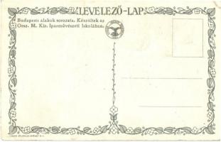 Ungarische Werkstätte, Budapesti alakok, A zsidó ószeres; Magyar Földrajzi Intézet Rt. / Hungarian a...