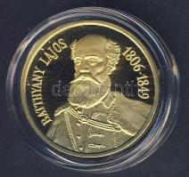 1998. 20.000Ft Au "1848-49-es szabadságharc-Batthyány" 6,982g T:PP Díszdobozban, tanúsítvá...