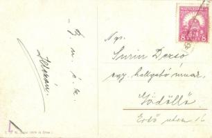 Cat school. T.S.N. Serie 1879. s: Arthur Thiele