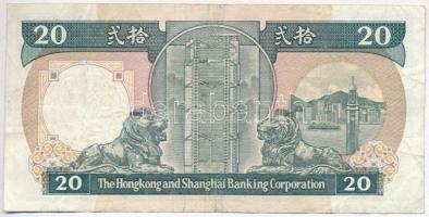 Hongkong 1988. 20$ T:III Hong Kong 1988. 20 Dollars C:F Krause 192